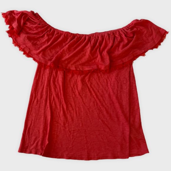 NWT Splendid Senorita Off-Shoulder Top, Sz XL - Picture 5 of 8